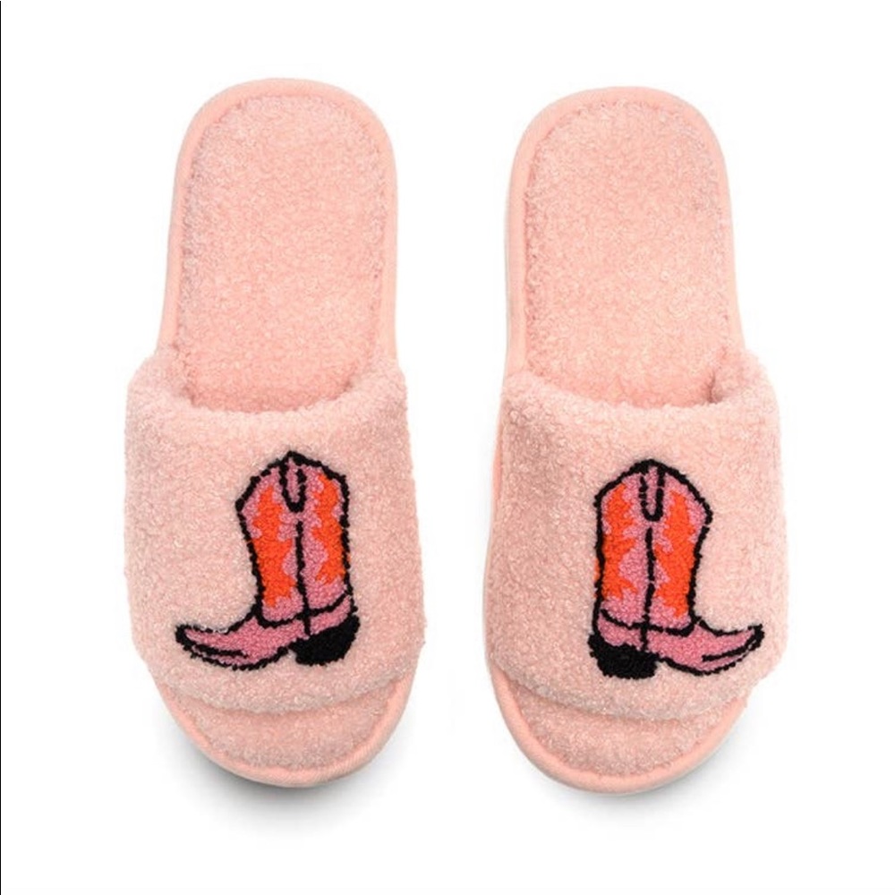 Cowgirl Boot Slippers